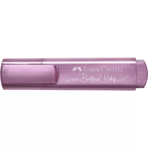 Szövegkiemelő 1-5mm vágott hegyű Faber-Castell 46 metál rubin