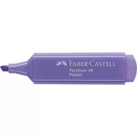   Szövegkiemelő 1-5mm vágott hegyű Faber-Castell 46 pasztell lila