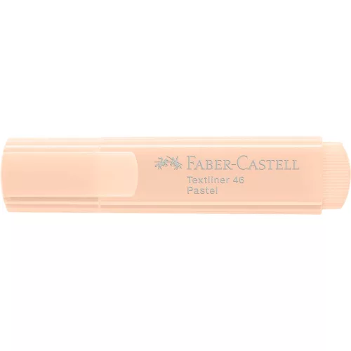 Szövegkiemelő 1-5mm vágott hegyű Faber-Castell 46 pasztell púder színű