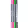 Rostirón, filctoll készlet akvarell kétvégű GOLDFABER AQUA Bolyhos flamingó Faber-Castell 4klf. szín