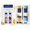 Rostirón, filctoll készlet alkoholos kétvégű GOLDFABER SKETCH Romantikus Manga 1 Faber-Castell 8klf. szín
