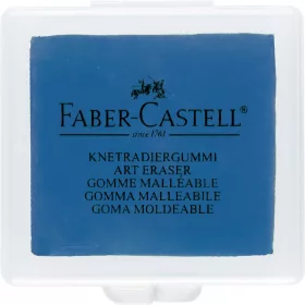   Gyurmaradír műanyag dobozban vegyes színben Faber-Castell türkiz,kék,szeder