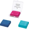 Gyurmaradír műanyag dobozban vegyes színben Faber-Castell türkiz,kék,szeder
