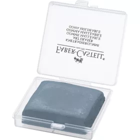 Gyurmaradír műanyag dobozban Faber-Castell szürke