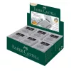 Gyurmaradír műanyag dobozban Faber-Castell szürke