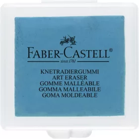  Gyurmaradír műanyag dobozban vegyes színben Faber-Castell sárga,piros,kék
