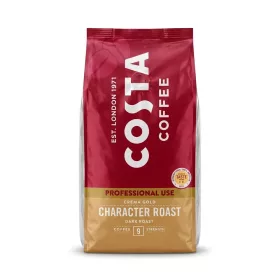   Kávé szemes, 1000g, Costa Coffee Character Roast Crema Gold