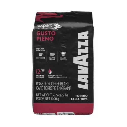 Kávé szemes, 1000g, Lavazza E x pert Gusto Pieno