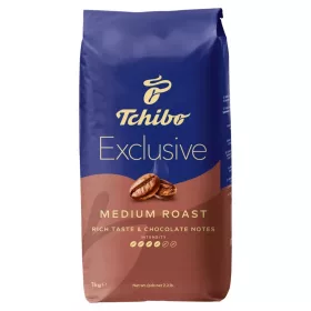 Kávé szemes, 1000g, Tchibo E x clusive Medium