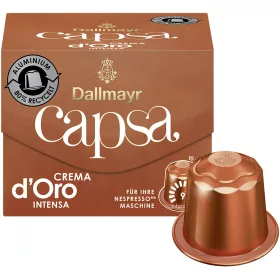   Kávékapszula, Dallmayr Nespresso Crema d Oro Intensa 10db kapszula