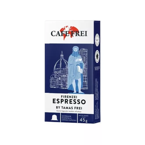 Kávékapszula, Nespresso kompatibilis, Cafe Frei Firenzei Espresso By Tamas Frei  9db kapszula