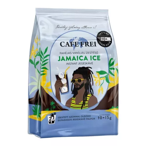 Kávé instant jeges, 10 x 17g, 2in1 Cafe Frei Jamaica ice fahéjas-vaníliás