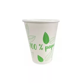   Pohár 2 dl papír 80 mm műanyagmentes 50 db /csomag nyomott