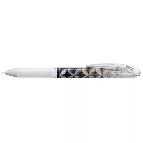 Rollertoll zselés 0,5mm, tűhegyű Pentel EnerGelX,Kiriko Edition, Shippou írásszín kék