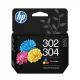 Hp 302/304/B7RT6AE tintapatron color ORIGINAL