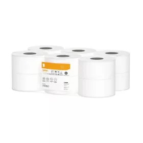   Toalettpapír 3 rétegű közületi átmérő: 19 cm 480 lap/tekercs 12 tekercs/karton Satino Wepa Comfort fehérített