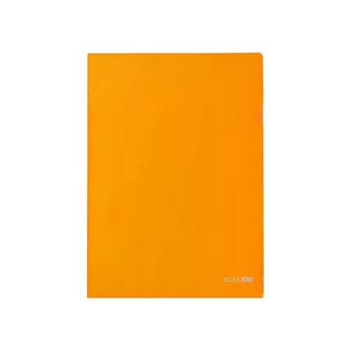 Genotherm 'L' A4, PP 180 micron fényes, víztiszta, Economix narancssárga  10db/csomag
