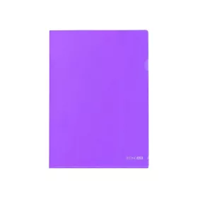   Genotherm 'L' A4, PP 180 micron fényes, víztiszta,  Economix lila   10db/csomag