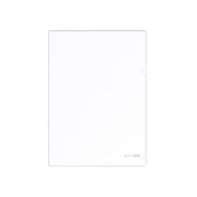   Genotherm 'L' A4, PP 180 micron fényes, víztiszta,  Economix fehér  10db/csomag