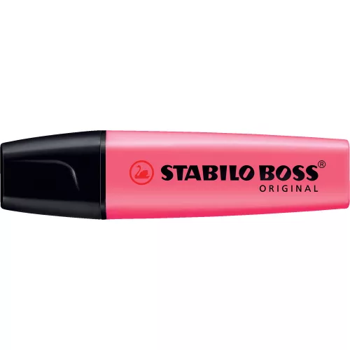 Szövegkiemelő 2-5mm, vágott hegyű, STABILO Boss original ciklámen