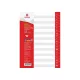 Elválasztólap, A4, PP prespán mintás 110 micron, A-Z,  Optima