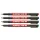 Alkoholos marker 1mm, 142M OHP Edding fekete