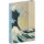 Határidőnapló mágnessel záródó, heti, fehér lapokkal Katsushika Hokusai 110x160mm, Presco