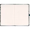Keménytáblás notesz krémszínű lapokkal, vonalas, leszorító gumiszalaggal Fox 130x210mm, Presco