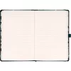 Keménytáblás notesz krémszínű lapokkal, vonalas, leszorító gumiszalaggal Fox 130x210mm, Presco