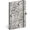 Keménytáblás notesz krémszínű lapokkal, vonalas, leszorító gumiszalaggal Fortnite – Legends 130x210mm, Presco