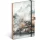 Keménytáblás notesz krémszínű lapokkal, vonalas, leszorító gumiszalaggal Japan 130x210mm, Presco