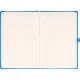 Klasszikus notesz Taggia borítással Blue, pontozott, 13x21cm, Presco