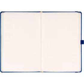   Klasszikus notesz Taggia borítással Dark blue, pontozott, 13x21cm, Presco