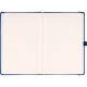 Klasszikus notesz Taggia borítással Dark blue, pontozott, 13x21cm, Presco
