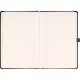 Klasszikus notesz Taggia borítással Gray, pontozott, 13x21cm, Presco