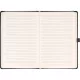 Klasszikus notesz Taggia borítással Gray, vonalas, 13x21cm, Presco
