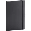 Klasszikus notesz Balacron borítással black, vonalas, 15x21cm, Presco