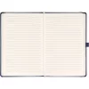 Klasszikus notesz Balacron borítással dark blue, vonalas, 15x21cm, Presco