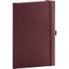 Klasszikus notesz Balacron borítással red, pontozott, 15x21cm, Presco