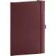 Klasszikus notesz Balacron borítással red, pontozott, 15x21cm, Presco