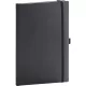 Klasszikus notesz Balacron borítással black, pontozott, 15x21cm, Presco