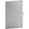 Klasszikus notesz Balacron borítással silver, pontozott, 15x21cm, Presco
