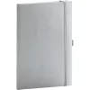 Klasszikus notesz Balacron borítással silver, pontozott, 15x21cm, Presco
