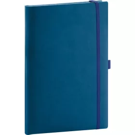   Klasszikus notesz Aprint borítással blue, vonalas, 15x21cm, Presco
