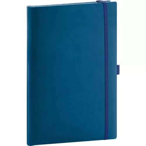 Klasszikus notesz Aprint borítással blue, vonalas, 15x21cm, Presco
