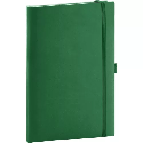 Klasszikus notesz Aprint borítással green, vonalas, 15x21cm, Presco