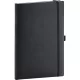 Klasszikus notesz Aprint borítással black, pontozott, 15x21cm, Presco