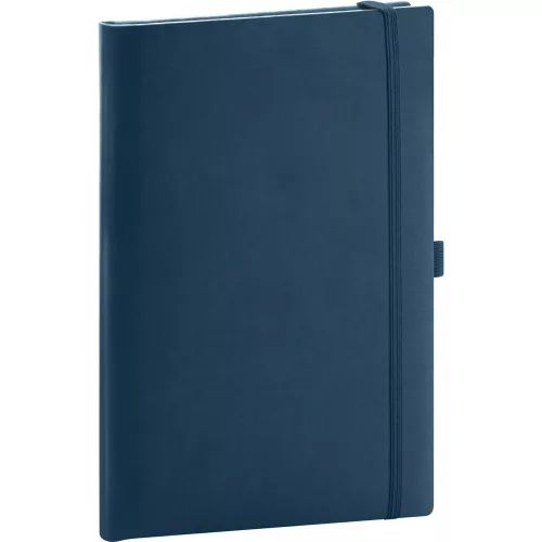 Klasszikus notesz Aprint borítással Neo blue, vonalas, 15x21cm, Presco