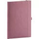 Klasszikus notesz Aprint borítással Neo pink, vonalas, 15x21cm, Presco