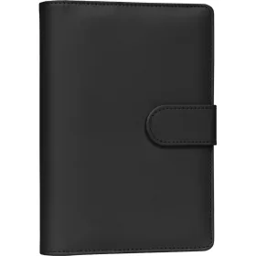   Gyűrűs kalendárium heti beosztású black 125x190mm, Presco